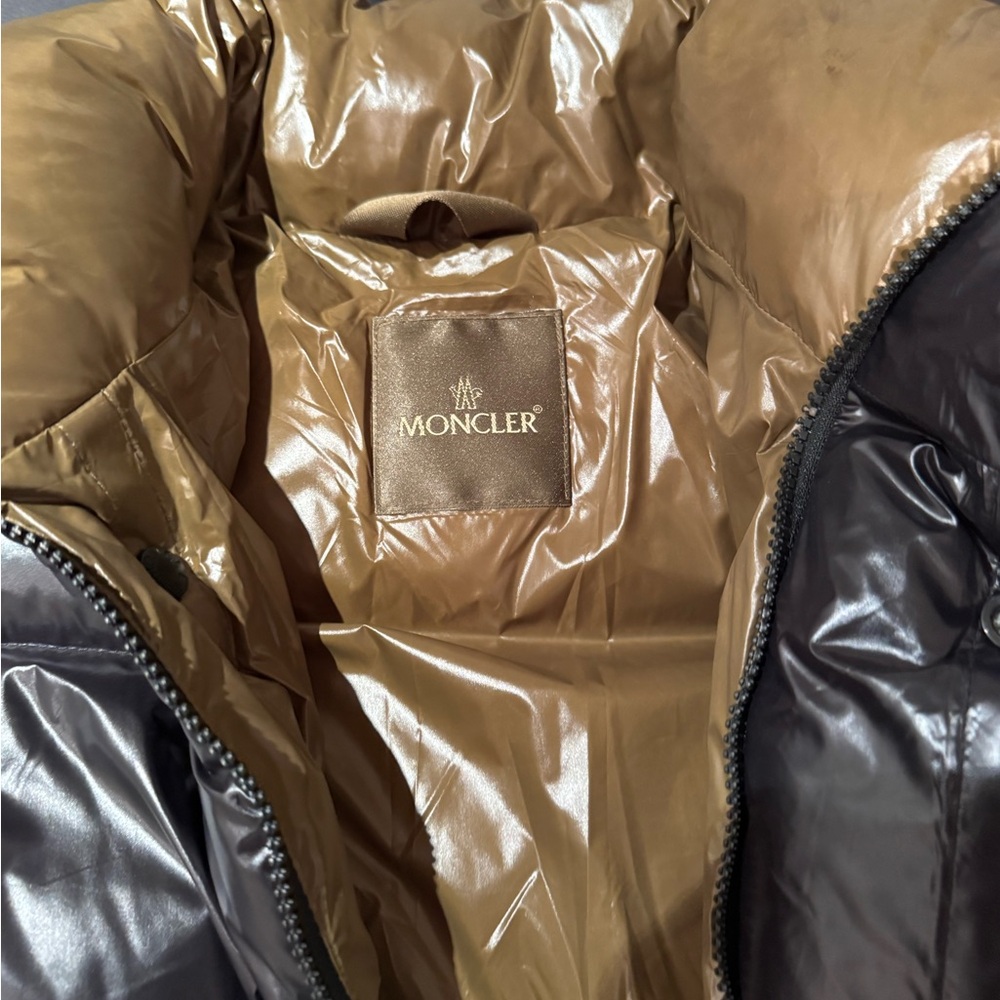 Moncler Tripiti Down Jacket with Gold Interior - Picture 4 of 8